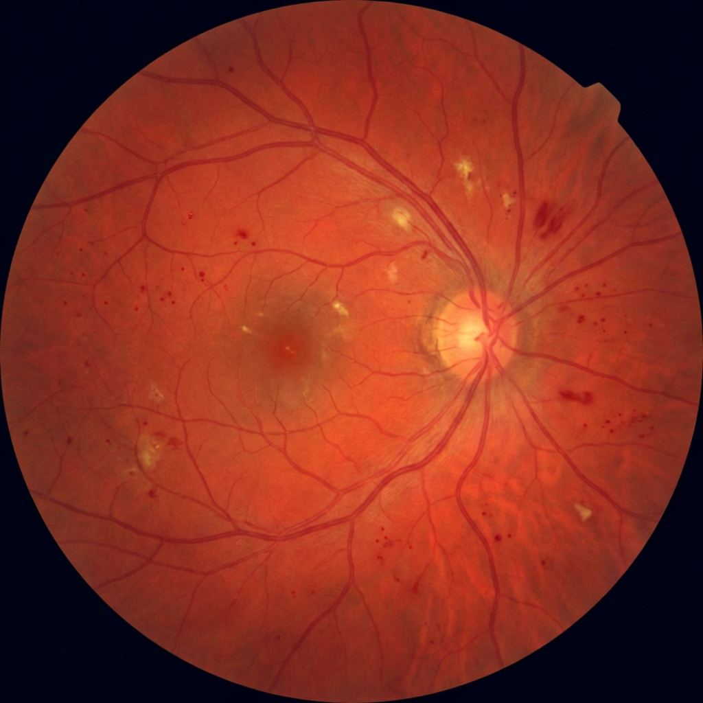 Pupil reflex examination